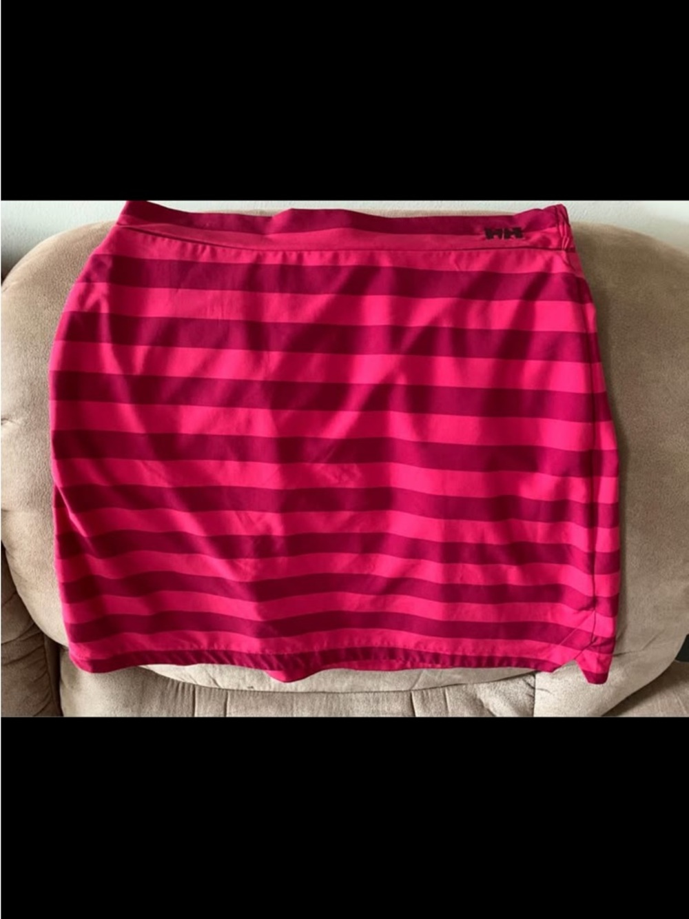 Helly Hansen Pink Striped Mini Skirt